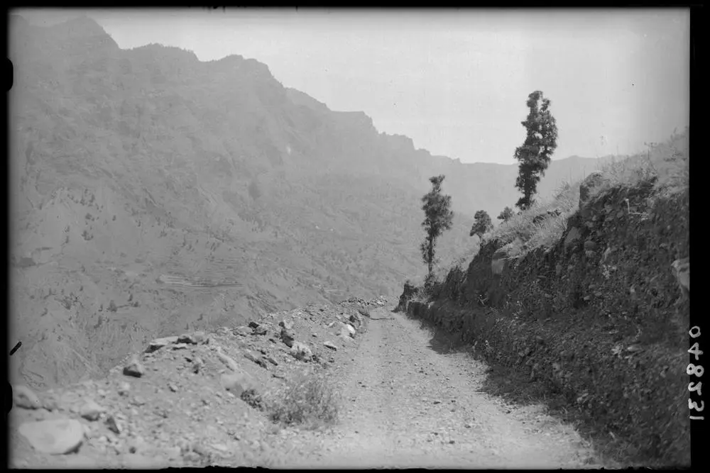 Entrada a la Caldera de Taburiente.